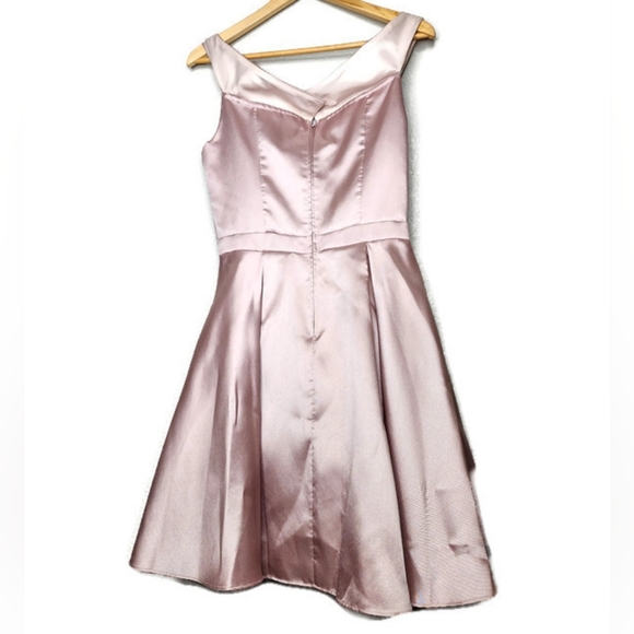 How I Met Your Father Xscape Mauve Cocktail Dress Size 8 - Picture 3 of 10